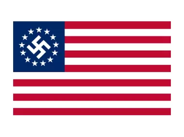 New American Nazi Party Flag Logo
