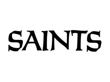 New Orleans Saints Wordmark Logo