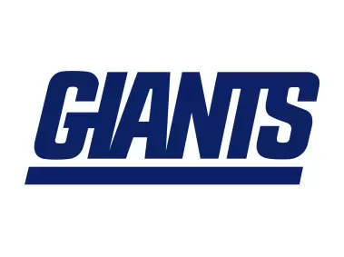 New York Giants Wordmark Logo