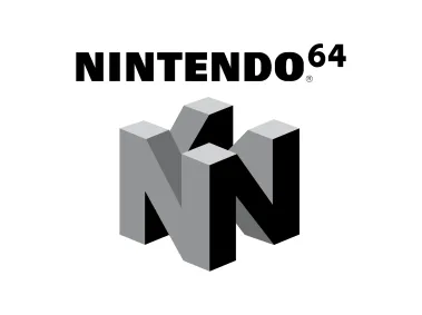 Nintendo 64 Grayscale Logo