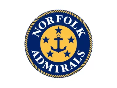 Norfolk Admirals 2017 Years Logo