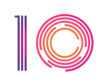 10 Number Logo