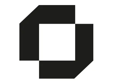 O Style Geometric Shape Logo Template