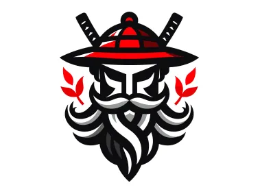Old Bearded Man Logo