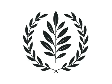 Olive Wreath Logo Template