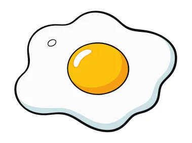 Omelette Design Logo Template