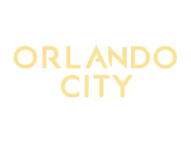 Orlando City SC Wordmark Gold Logo
