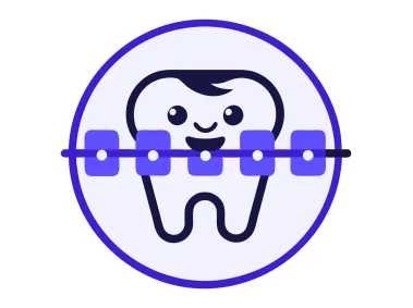 Orthodontic Braces Treatment Logo Template