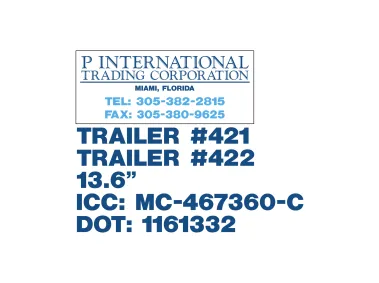 P International Trading Corporation Logo