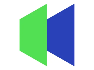 Parallel Squares Shape Logo Template