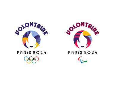 Paris 2024 Volontaire Logo