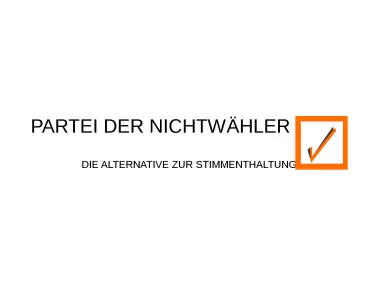 Partei der Nichtwaehler Logo