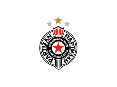 Partizan Basketball Three Star Logo