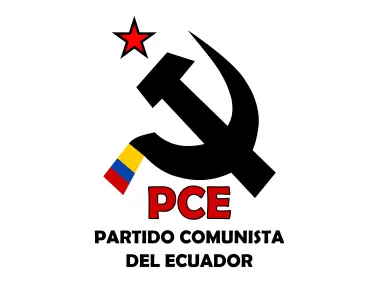 PCE Partido Comunista del Ecuador Logo