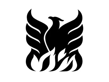 Phoenix Black Icon Logo