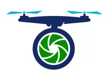 Photo Drone Logo Template