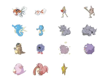 Pokemon Character Logo