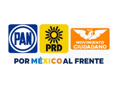 Por Mexico al Frente 2018 Logo