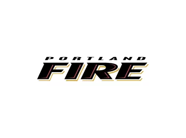 Portland Fire Wordmark Logo
