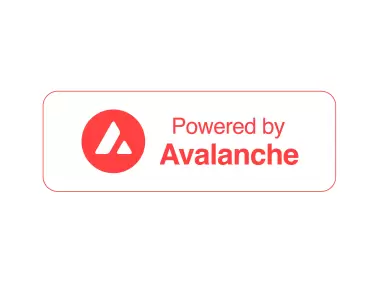 Powered by Avalanche Badge Logo