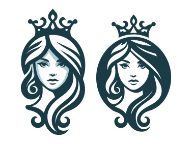 Princess Logo Template