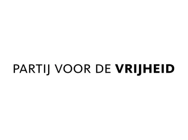 PVV Party for Freedom Letterform Logo