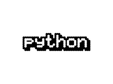 Python Pixel Logo