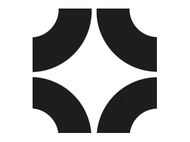 Quadrant Geometric Shape Logo