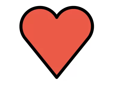 Red Heart Emoji Icon
