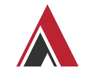 Red Letter A Logo Template