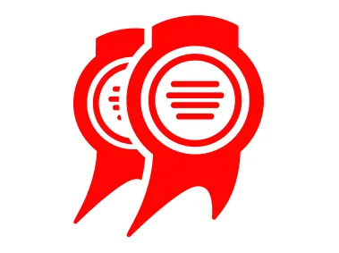 Red Vector Rosette Vector