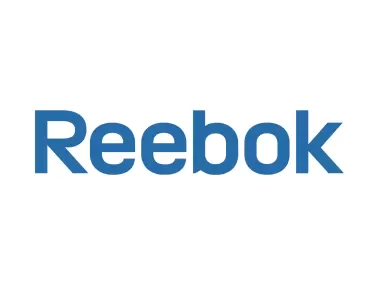 Reebok Wordmark Blue Logo
