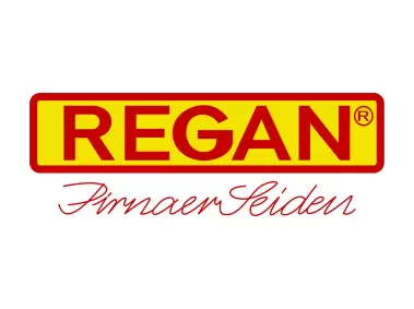 REGAN Pirnaer Seiden Patentmarke Kunstseidenwerke Pirna Logo