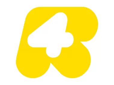 Rete 4 1982 Logo