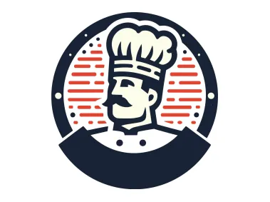 Retro Chef Logo Template