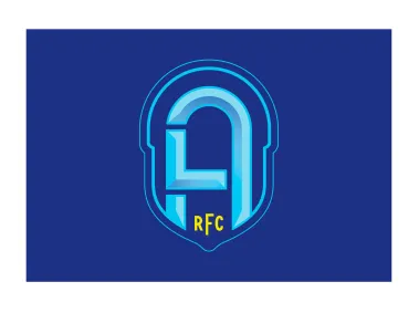 RFCLA The Rugby Football Club of Los Angeles Blue Logo