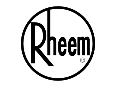 Rheem Black Logo