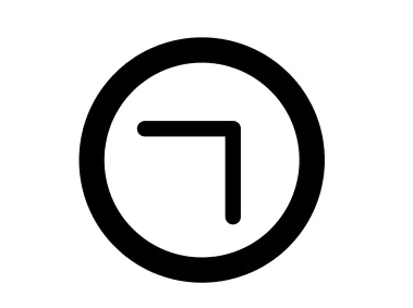 Right Up Arrow in Circle Icon