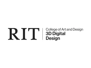 RIT 2018 CAD 3D Digital Design Black Logo