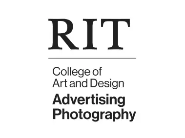 RIT 2018 CAD Advertising Photography Vertical Black Logo