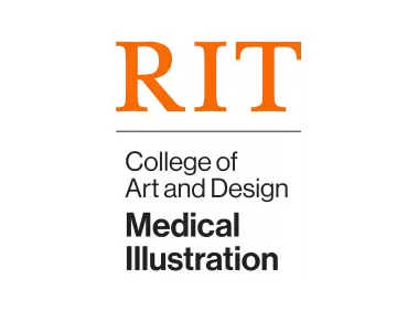 RIT 2018 CAD Medical Illustration Vertical Logo