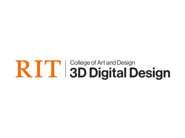RIT College of Art and Design 3D Digital Design Logo