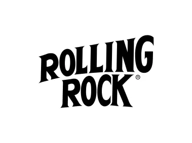Rolling Rock Letterform Logo