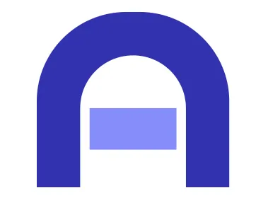 Rounded Letter A Logo Template