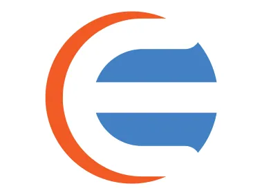 Rounded Modern Letter E Logo Template