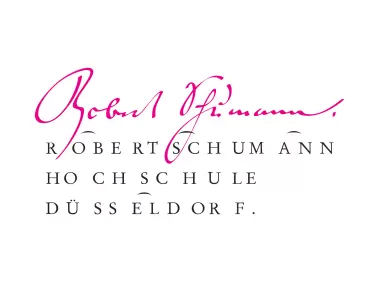 RSH DUS  Robert-Schumann Hochschule Düsseldorf Logo