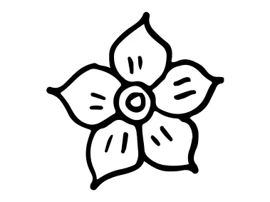 Sakura Flower Logo Template