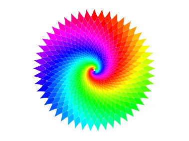 Saturated Colors Logo Template