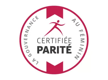 Sceau de la Certification Parite de La gouvernance au Feminin Logo