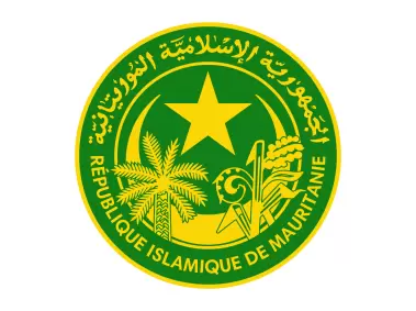 Seal of Mauritania 1959-2018 Years Logo
